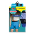 thumbnail image 2 of Fruit of the Loom Men's Breathable Cotton Micro-Mesh Assorted Boxer Briefs, 3+1 Bonus Pack, 2 of 4