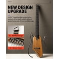 thumbnail image 2 of Guitarra eléctrica acústica sin cabeza Donner HUSH I con funda, 2 of 7