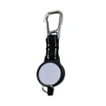 thumbnail image 4 of Almencla Diving Retractor Hanging Hook Torch Holder Compact Quick Release Extension Cord Split for Mountain Climbing Water Sports black, 4 of 8