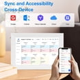 thumbnail image 3 of 10.1 inch Wall Planner Digital Calendar & Chore Chart, WiFi Smart Touchscreen Interactive Display for Family Schedules/Meal Planner, Display Digital Calendar Great Gifts for Organizing Your 2026 Year, 3 of 9