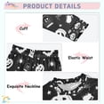 thumbnail image 2 of Boys Pajamas Girls Pajama Black and White Halloween Elements Cute Comfortable Cotton Two-piece Pajama Set, 2 of 7