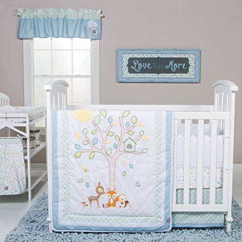 forest green crib bedding