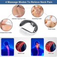 thumbnail image 2 of Electric Cervical Neck Pulse Massager Body Shoulder Muscle Relax Pain Relief Usb/battery, 2 of 5