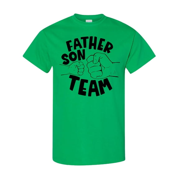 Inktastic Father's Day Father Son Team Parent Child Fist Bump T-Shirt