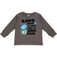 thumbnail image 3 of Inktastic Rawr Means I Love You in Dinosaur Valentine Boys or Girls Long Sleeve Toddler T-Shirt, 3 of 5