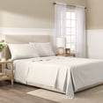 thumbnail image 3 of Wamsutta 1846 4-Piece 650 Thread Count Gardenia Egyptian Giza Cotton Sateen Bed Sheets, King-Deep Pocket, 3 of 10