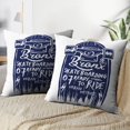 thumbnail image 3 of LALILO Throw Pillow Covers Skateboard With Lettering Shirt Cushion Cover 18" x 18", 2 Pack, 3 of 6