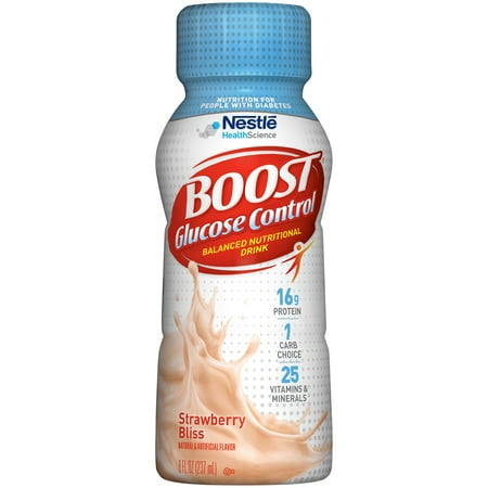 UPC 041679158111 product image for Oral Supplement Boost Glucose Control Creamy Strawberry 8 oz. Bottle Ready to Us | upcitemdb.com