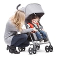 thumbnail image 3 of Joovy Groove Ultralight Lightweight Compact Umbrella Canopy Stroller, Turquoise, 3 of 5