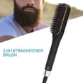 thumbnail image 1 of Peine Eléctrico para Alisar la Barba, Cepillo Multifuncional Para Hombres Con Tres Niveles de Ajuste de Temperatura y Calentamiento PTC, Tamaña de Vije para Peinar la Barba, 1 of 7