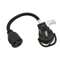 Parkworld 60783 Welder Adapter Cord Welder NEMA 14-60P to L6-30R Generator 3 Prong Locking Female, 30AMP, 250 Volt, 1.5FT