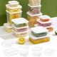 thumbnail image 1 of Xihbxyly Contenedor para Almacenar Granos, Tanque Sellado de Grado Alimenticio, Diseño Apilable Que Ahorra Espacio, Organización de Cocina, Solución de Almacenamiento Multiusos, Harina, Granos, Refri, 1 of 2