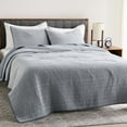thumbnail image 5 of Serta Ocean Breeze Breathable Pillow Top Mattress Pad, Moisture Wicking Protection with 18" Deep Pocket and 4 Corner Secure Grips, Twin, White, 5 of 5