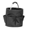 thumbnail image 3 of Camping Picnic Basket Portable Market Basket Bag for Concert Day Trips Travel black, 3 of 8