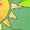 Kelly Green, variant on Inktastic Palm Trees with Cute Smiling Sun T-Shirt