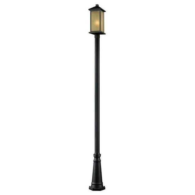Z-Lite Vienne Extérieur Post Lumière dans l'Huile Frotté Bronze