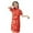 Red, variant on Toddler Girls' Dresses Chinese Qipao New Year Clothing Floral Short Sleeve Cheongsam Kids Party Girls Birthday Dress
