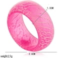 thumbnail image 2 of Anillos que brillan en la oscuridad, rosa, verde, azul, Venus Orb, anillos para mujeres, hombres y niñas, anillo brillante de resina de moda, anillos estéticos acrílicos para niños lindos, 2 of 5