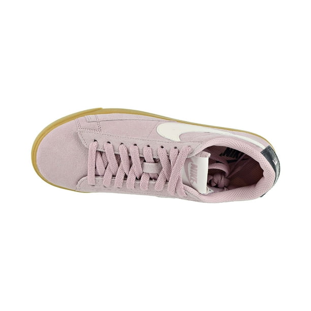 Como Ventilación trono Nike Blazer Low Suede Womens Shoes Plum Chalk-Sail-Oil Grey av9373-500 -  Walmart.com