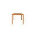 thumbnail image 3 of Pemberly Row Modern Aluminum Frame Patio Dining Table in Orange, 3 of 5