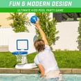 thumbnail image 6 of GoSports Splash Hoop Classic Swimming Pool Basketball Game - White, 6 of 6