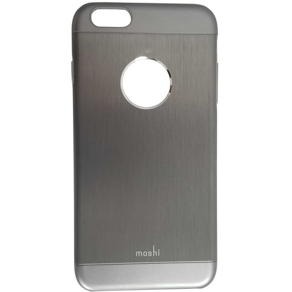 Moshi Armure iGlaze Mince Couvercle Métallique pour iPhone 6 Plus /6S Plus - Gunmetal Gris