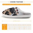 thumbnail image 2 of Stray Kids Kids Slippers Boys Girls Warm Soft Memory Foam House Slippers Non-Slip Winter Home Shoes for Indoor Outdoor, 2 of 8