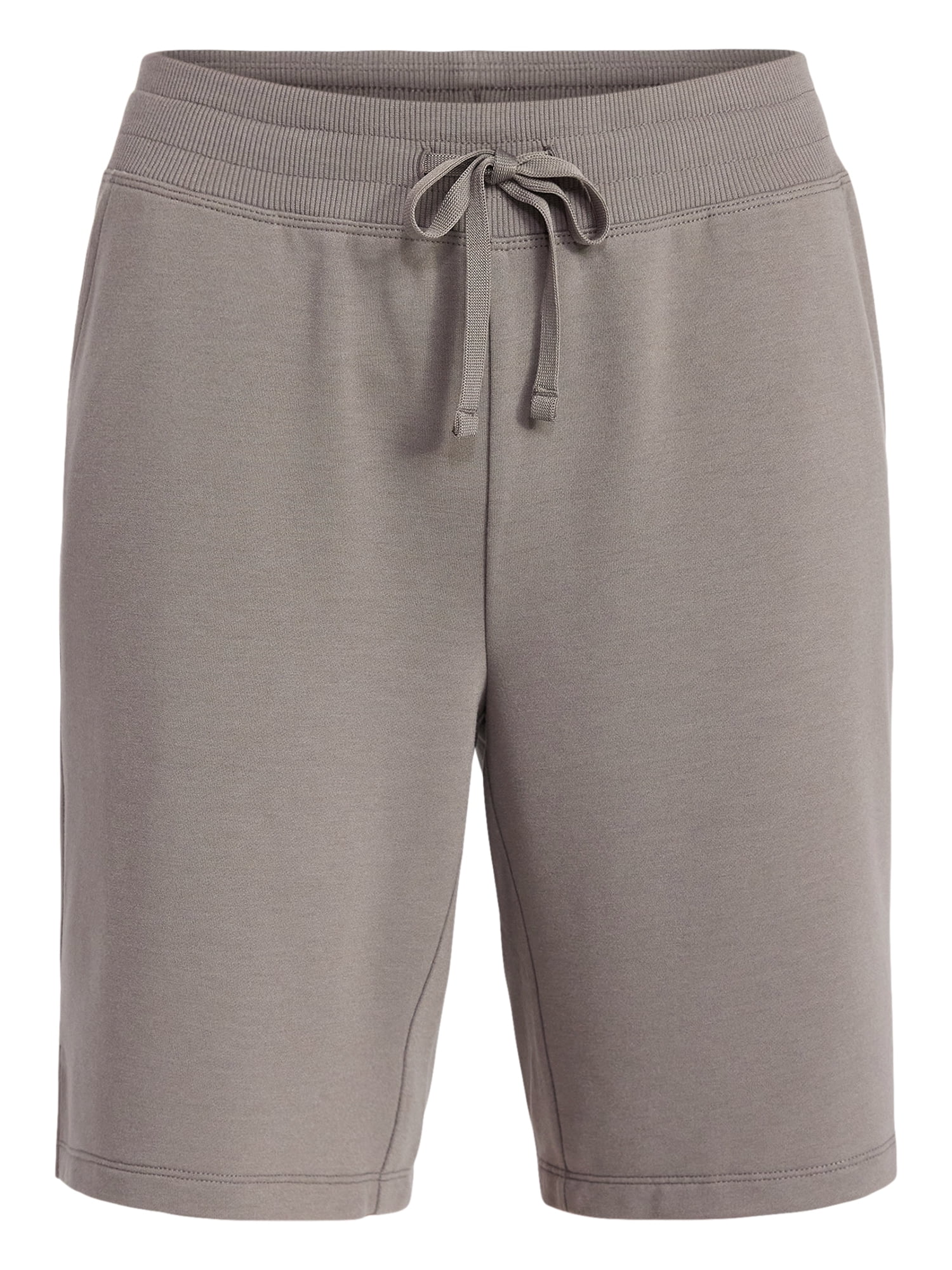 Athletic Works Women's and Women's Plus French Terry Bermuda Shorts, Sizes XS-4X