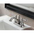 thumbnail image 2 of Delta Haywood Two Handle Centerset Bathroom Faucet in Stainless 25999LF-SS, 2 of 5