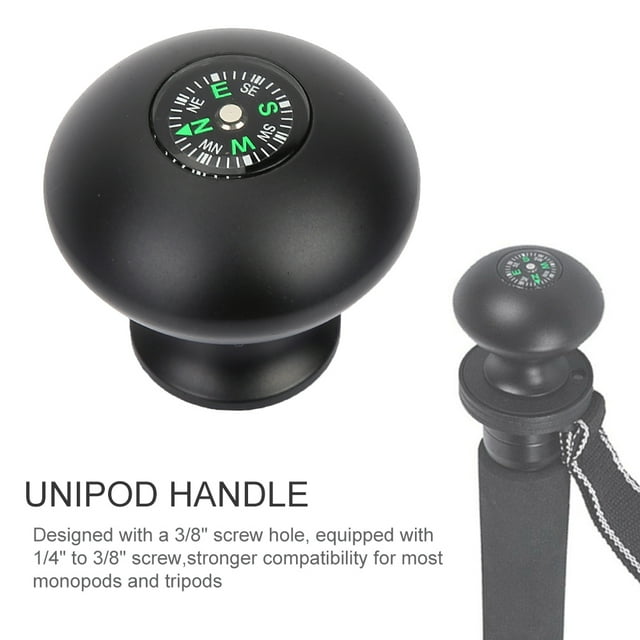 Dioche Poignée Monopo Poignée Monopode Konb, Matériau d'Alliage pour la Randonnée Camping Home Activités de Plein Air