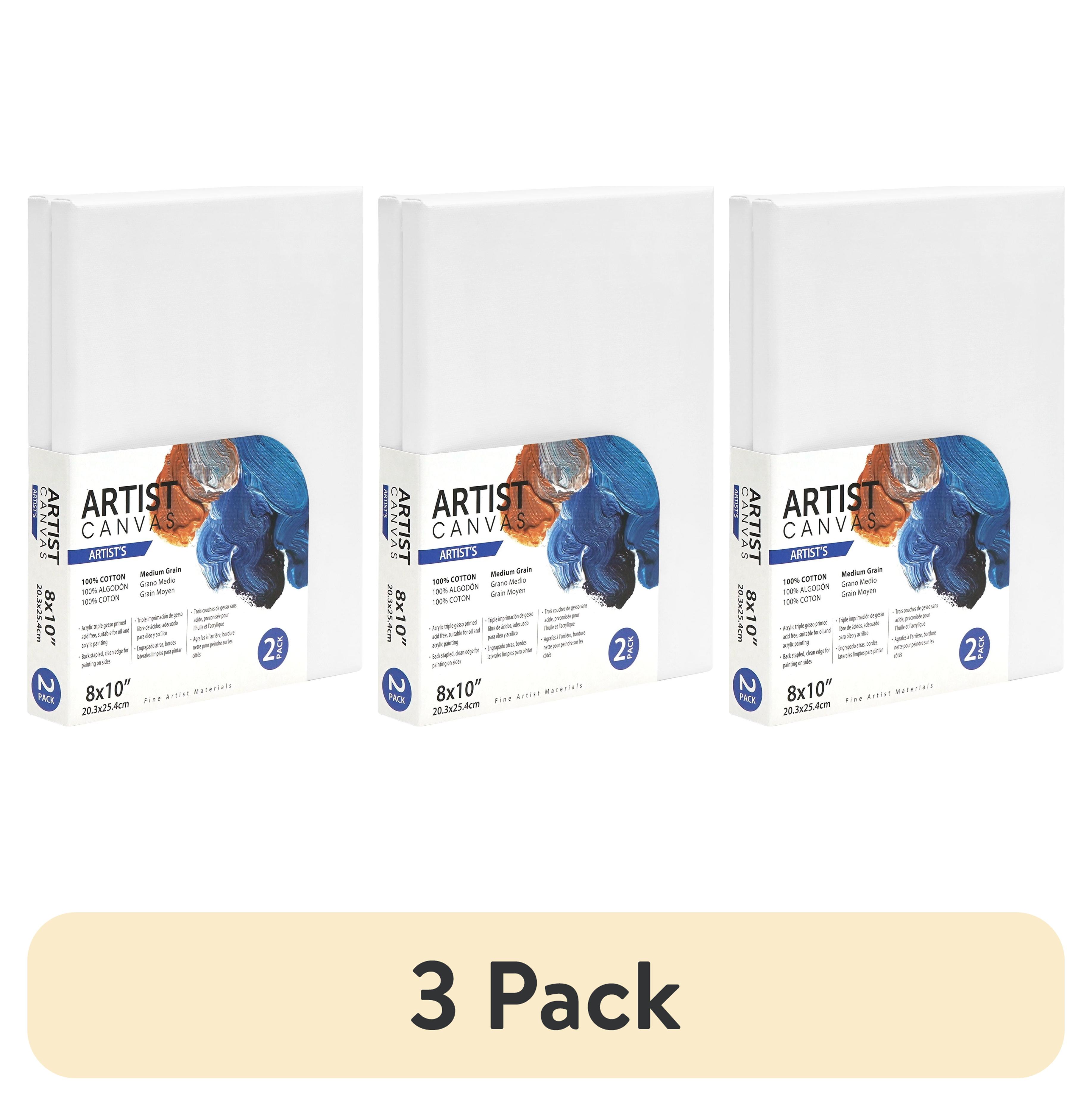 Deluxe Canvas 8x10 Stretched Canvas, 6-Pack photo 1