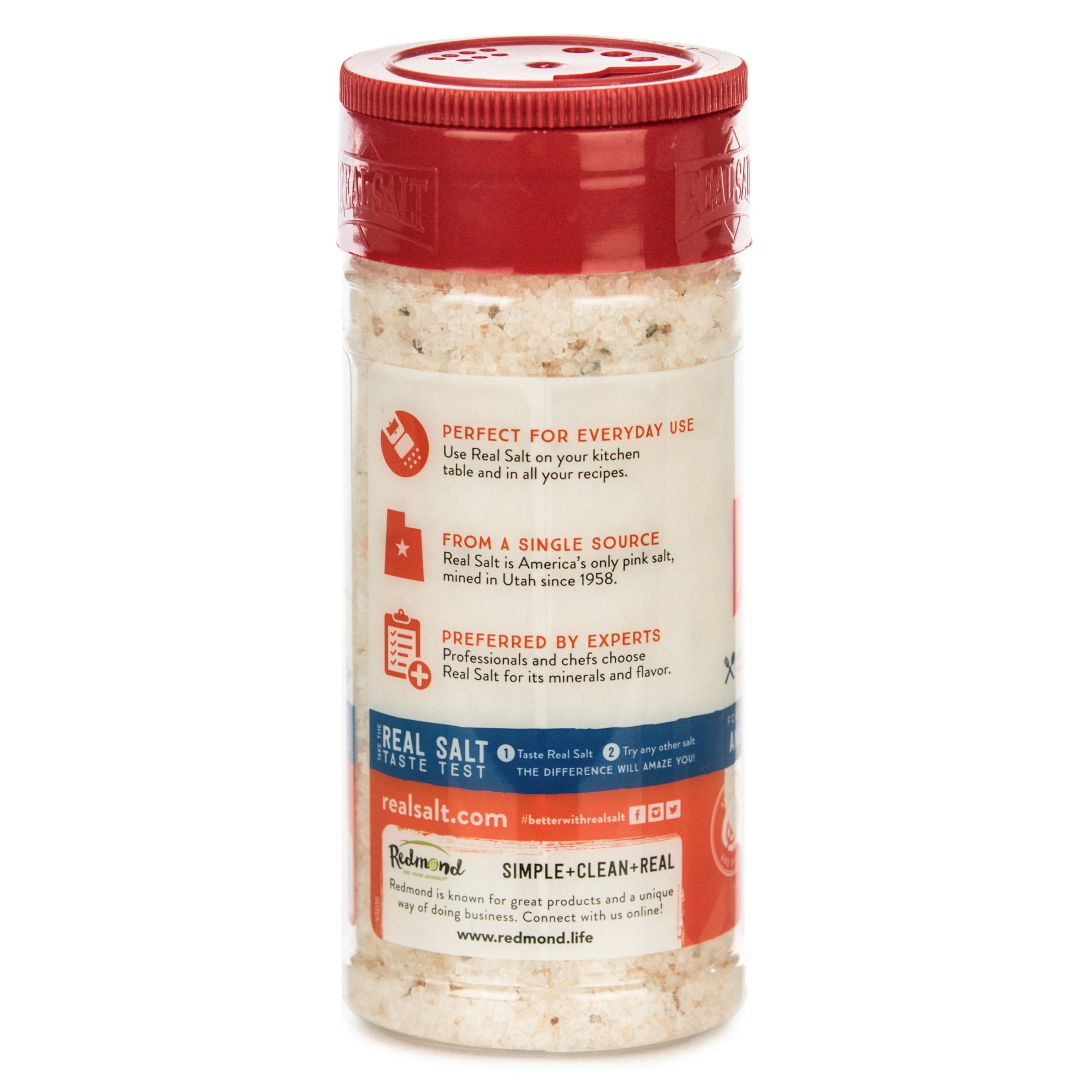Redmond Real Sea Salt – Natural sin refinar sin gluten fino