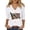 #06 White, variant on Independence Day Shirt for Women Celebration 3/4 Sleeve Patriotic Printed V-Neck Comfy T-Shirts Memorial Day Stretchy Loose Fit Summer Daily T-Shirt,XL,#06 Navy