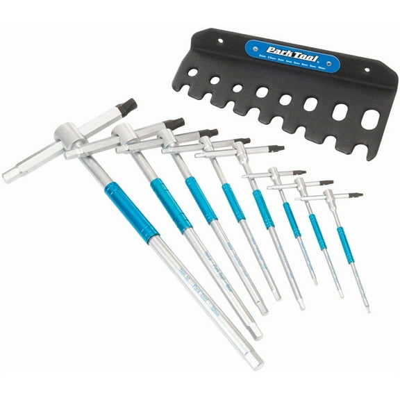 Park Tool THH-1 Sliding T-Handle Alloy Steel Hex Wrench Set, 2-10mm Included