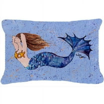 Mermaid Indoor & Outdoor Fabric Decorative Pillow
