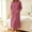 Hot Pink, variant on Women's Fleece Robe Long Zip Up Plush House Coat with Pockets, Warm Cozy Bathrobe Stand Collar Sleepwear for Winter Fall Spa Lounge Daily Wear