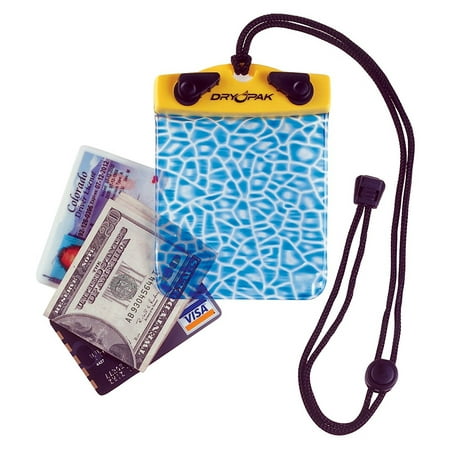 Alligator Skin Wallets (Dry Pak TPU Waterproof and Temperature-Resistant Wallet with Alligator Skin Print Pattern and Removable Adjustable Lanyard Multi..., By Dry-Pak Ship from)