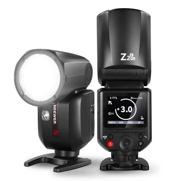 Neewer Z2PRO-C TTL Speedlite for Canon - 2.4G Wireless, 76Ws, HSS 1/8000s, 600 Flashes, 3000mAh