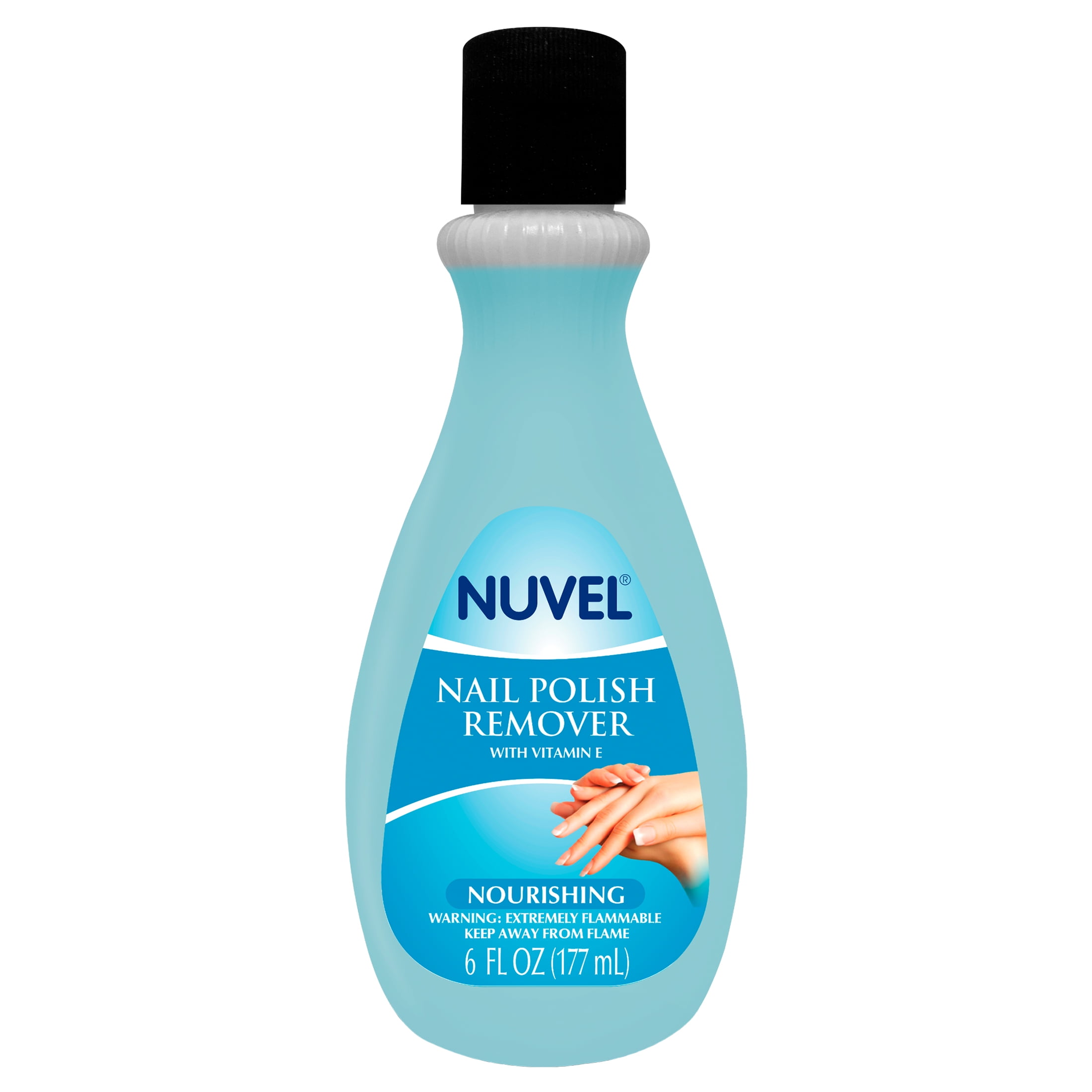 NUVEL NOURISHING NAIL POLISH REMOVER 6 OZ BOTTLE