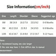 thumbnail image 2 of WIBACKER 0-12M 100% Cotton Baby Boys 3-pack Flowers Long Sleeve Variety Onesies Snap Bodysuits, 2 of 9