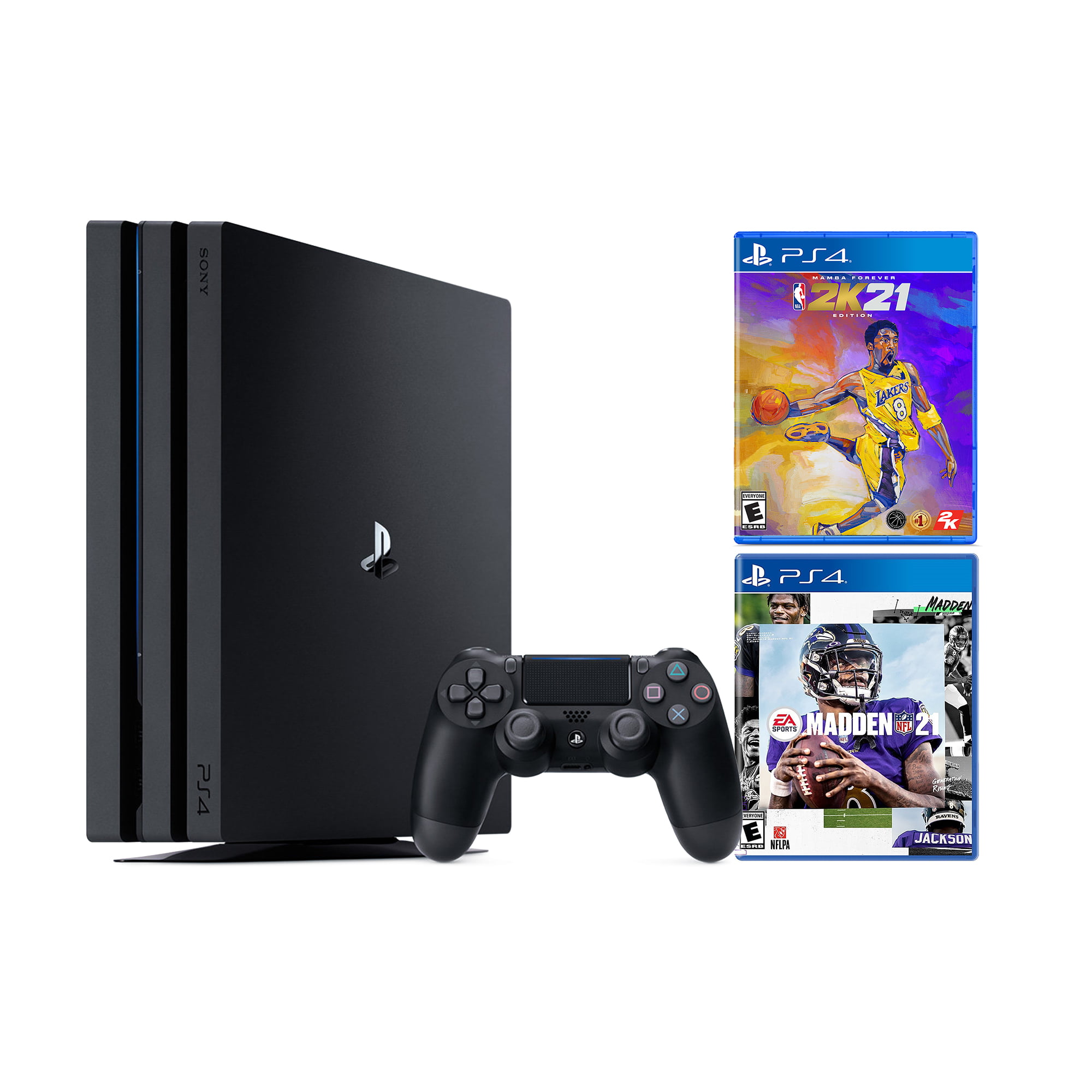 PlayStation 4 Pro 1TB Console with 2020 Sports Bundle - PS4 Pro 1TB Jet