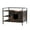 Black, variant on Pefilos 30" Cat Litter Box Enclosed Furniture Coffee Table for Cat House, Hidden Litterbox Enclosures Nightstand, Gray