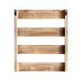 thumbnail image 6 of Arikago Solid Wood Coffee Mug Holder Wall Mounted, Rustic Cup Rack with 8 Hooks Large Space for Big Cups for Kitchen, Home, Coffee Bar Station (White), 6 of 7