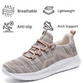 thumbnail image 3 of CHICVOMEY Comfort Women's Non-Slip Walking Shoes Lightweight Walking Sneakers Arch Support Athletic Shoes Work&Travel, 3 of 5