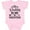 AD-Pink, variant on Inktastic Daddy Is My Valentine Holiday Girls Baby Bodysuit