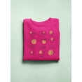 thumbnail image 3 of Celestial Zodiac Emoji - Astrology Horoscope Constellation Women's Sweatshirt, 3 of 4