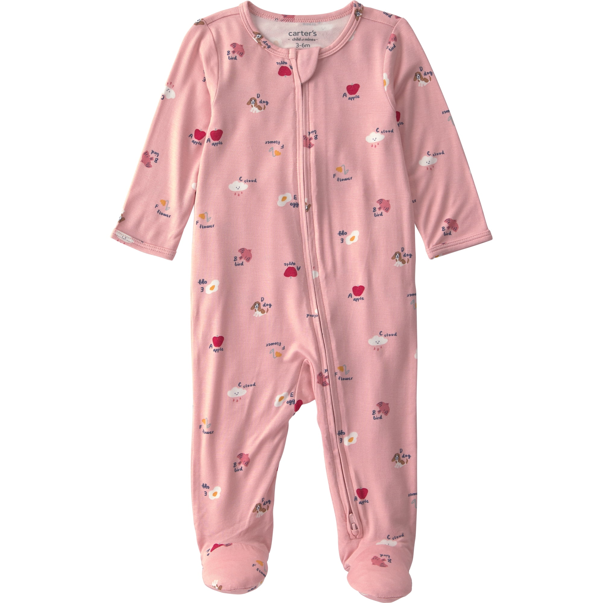 Carter's Child of Mine Baby ComfySoft Sleep 'N Play, Sizes Preemie-6/9 Months