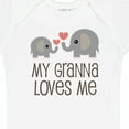 thumbnail image 4 of Inktastic My Granna Loves Me Boys or Girls Baby Bodysuit, 4 of 5