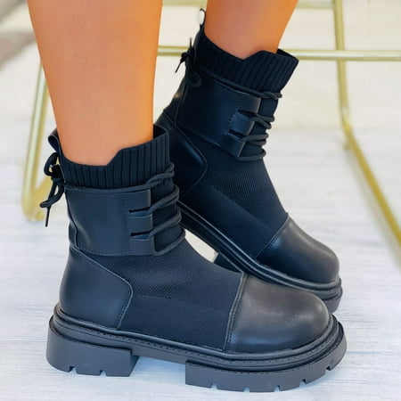 

Ankle Boots Boots For Women Heel Short Boots Lace Up Ankle Boots Shoes