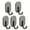 5pcs, variant on SharkTRUE Multi-Purpose Magnetic Hooks 5-Pack - Heavy Duty for Fridge, Hanging Kitchen Towels & Keys